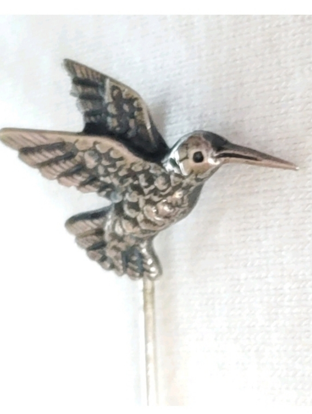 James Avery Hummingbird 925 Sterling Silver Hat Stick Pin Vintage Collectible